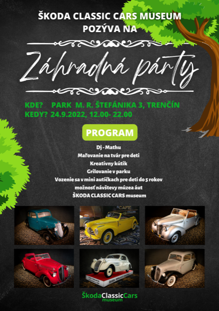 Zahradna Party SCCM poster